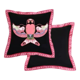 Vỏ Gối Tweed Pink Swallow Kite 45-VỎ GỐI-Đối tác tại Trung Quốc theo từng đơn đặt hàng-CẬU HAI HOME DECOR