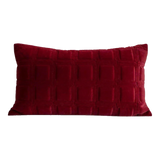 Gối Nhung Lux Velvet Crimson Peak 30X50-VỎ GỐI-Đối tác tại Trung Quốc theo từng đơn đặt hàng-CẬU HAI HOME DECOR