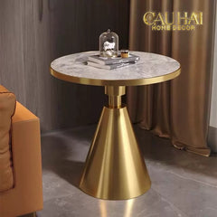 Bàn Sofa Cao Cấp Richard - Richard Side Table 50x57-CẬU HAI HOME DECOR