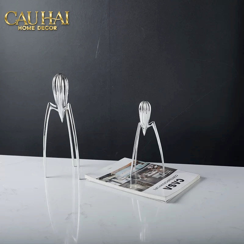 ELYSIAN FW25 - TƯỢNG KITCHENWARE SPIDER CITRON CHROME H29-CẬU HAI HOME DECOR
