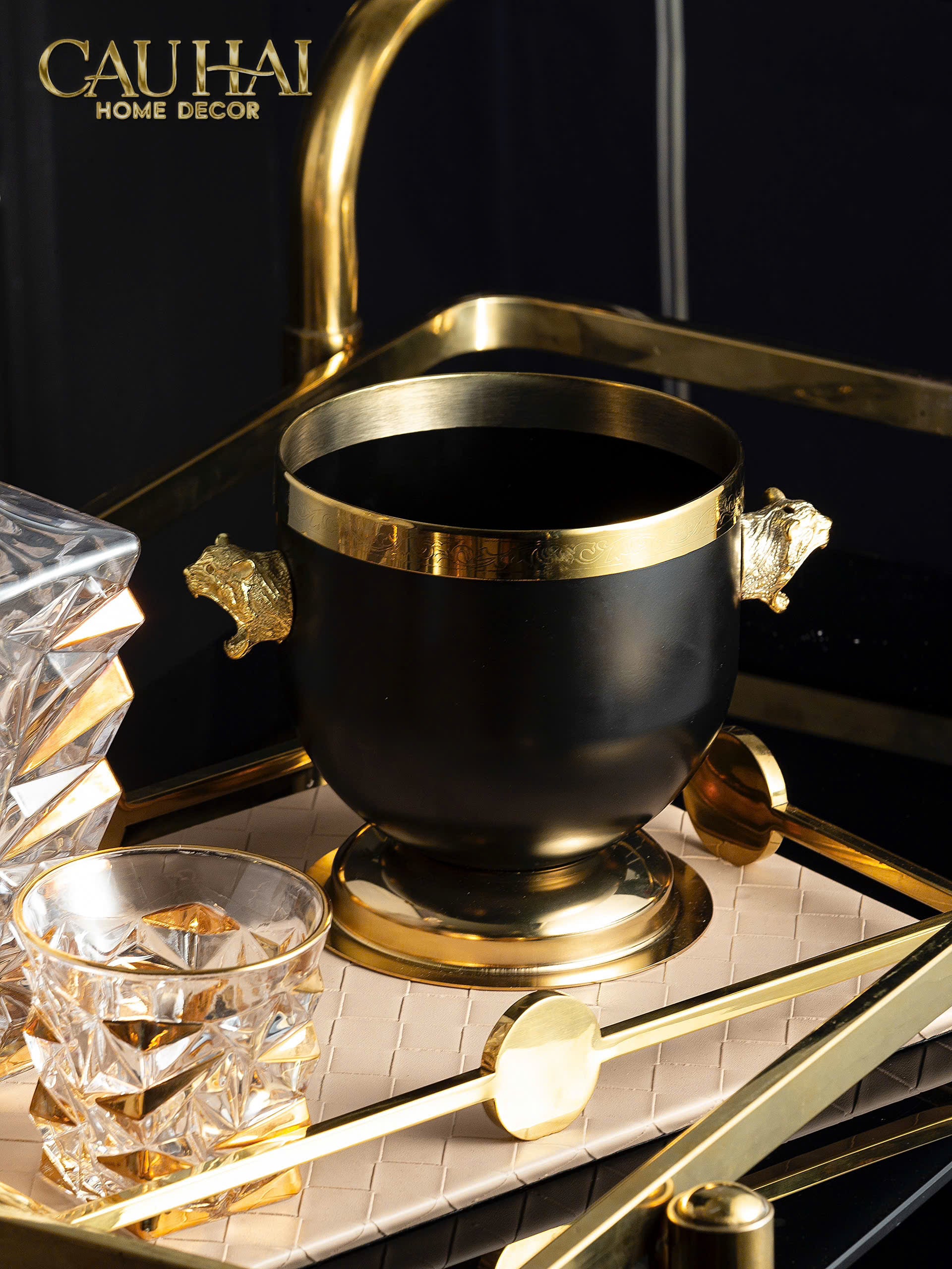 HOME COUTURE - XÔ ĐÁ PHANTOM ROAR ICE BUCKET 2L - CẬU HAI HOME DECOR