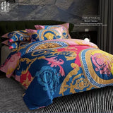 BEDDING SET VERS. MULTICOLOUR 6 PCS - CẬU HAI HOME DECOR