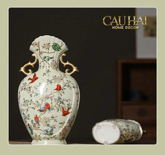 Bình Hoa Cổ Phong Jardin Oriental Duo H30/H40-CẬU HAI HOME DECOR