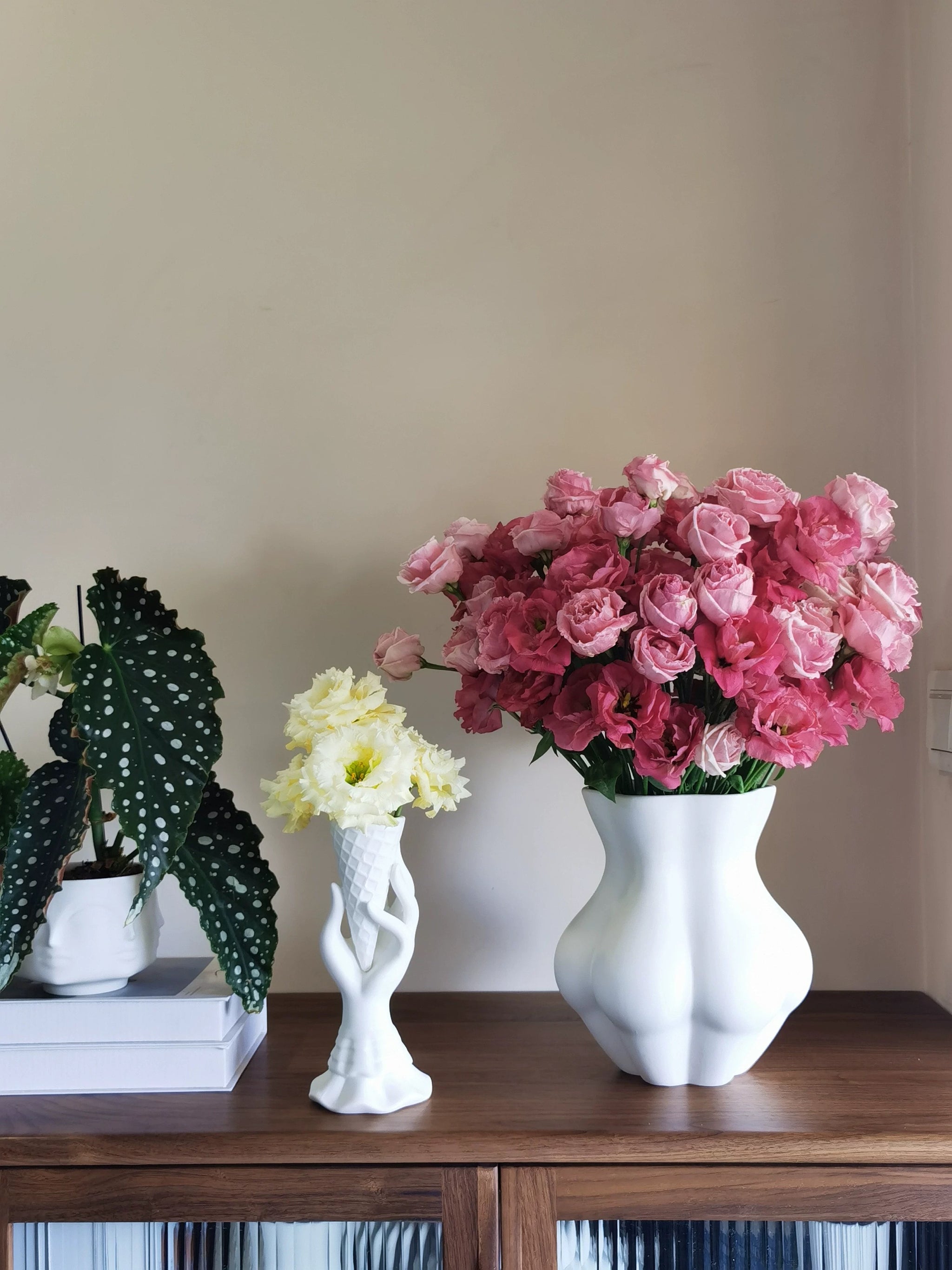 Bình Hoa Composite Tượng Muse - Adler Inspired 16x31.5-CẬU HAI HOME DECOR