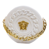 Bình Hoa Composite V Class Medusa Inspired 21x7x20.5-BÌNH HOA-Đối tác tại Trung Quốc theo từng đơn đặt hàng-CẬU HAI HOME DECOR