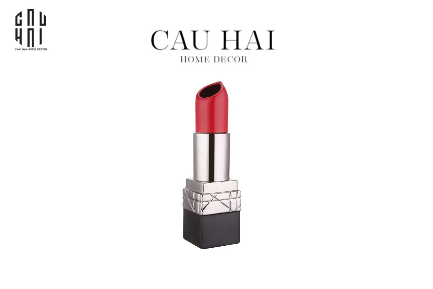 BÌNH HOA D.O PLATINUM ROUGE MATTE S36 - CẬU HAI HOME DECOR