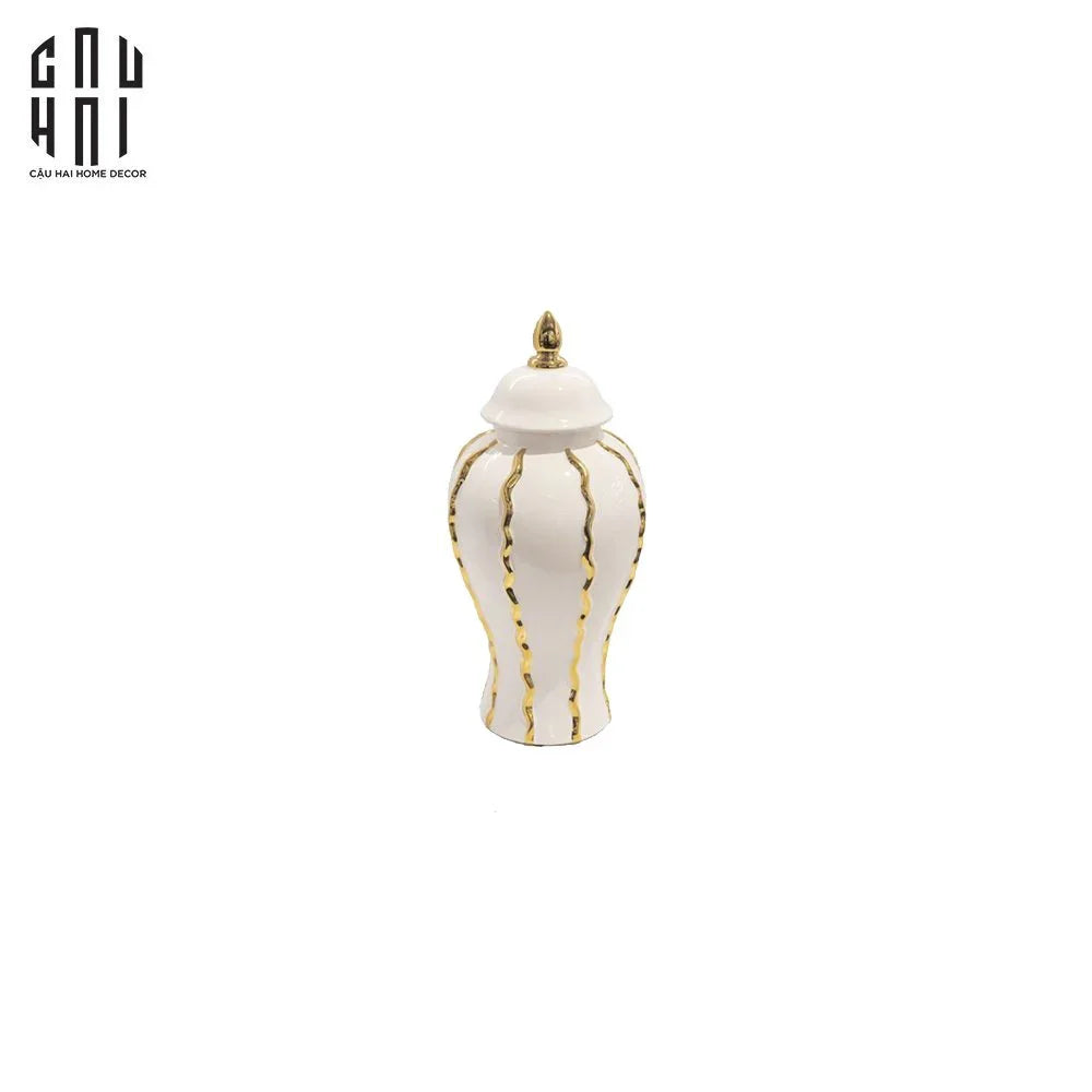 BÌNH HOA FLYNN S36 - CẬU HAI HOME DECOR