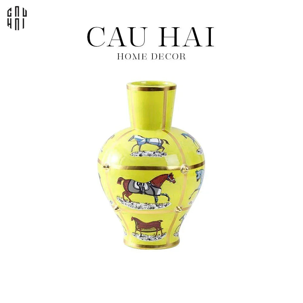 Bình Hoa Golden Chariot New Eidtion - Gold Dust Ss25 - CẬU HAI HOME DECOR