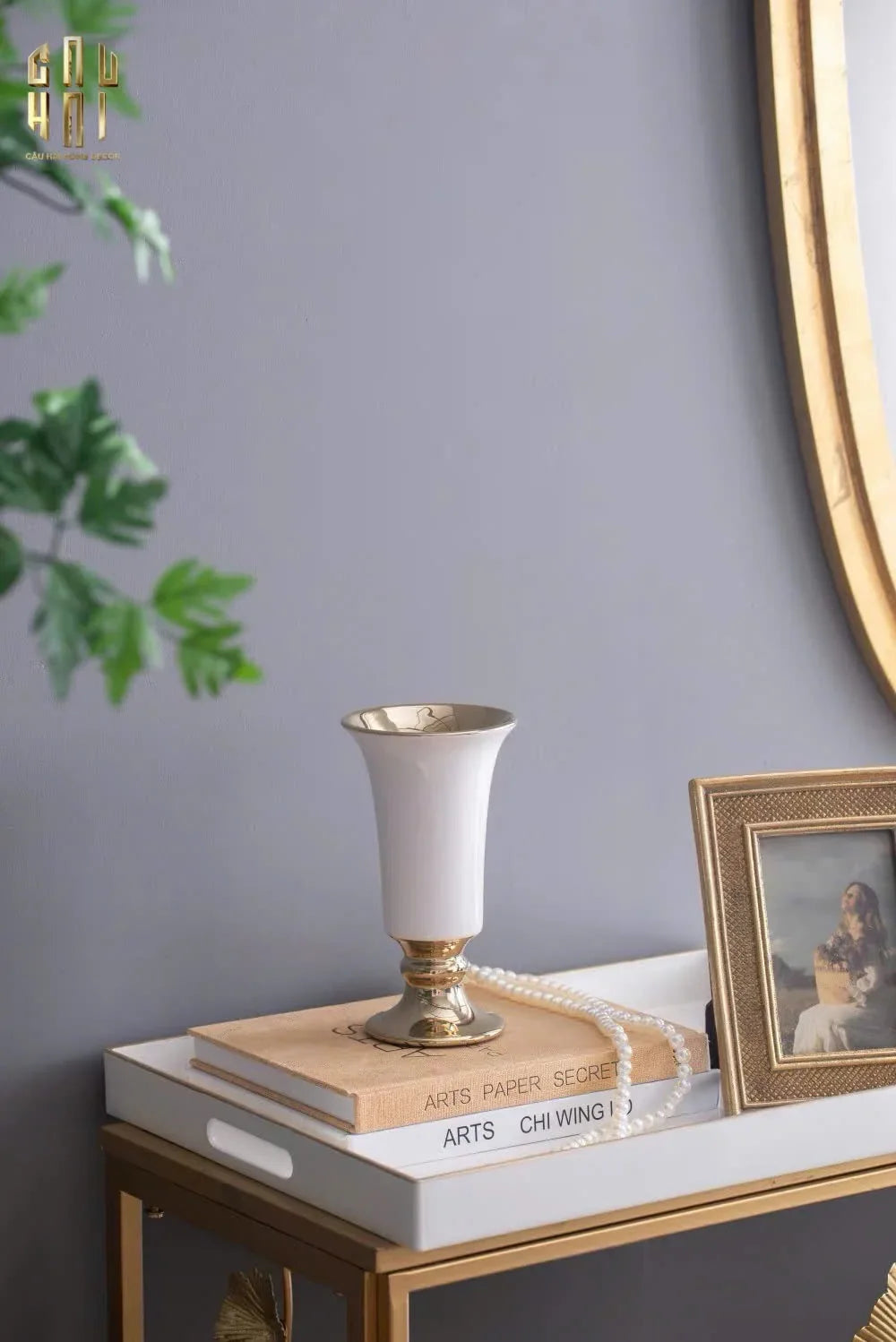 BÌNH HOA GỐM SỨ CẨM THẠCH VENICE SIZE 20 - CẬU HAI HOME DECOR