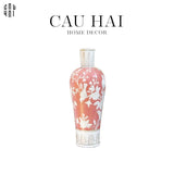 BÌNH HOA HỒNG XUÂN - CẬU HAI HOME DECOR