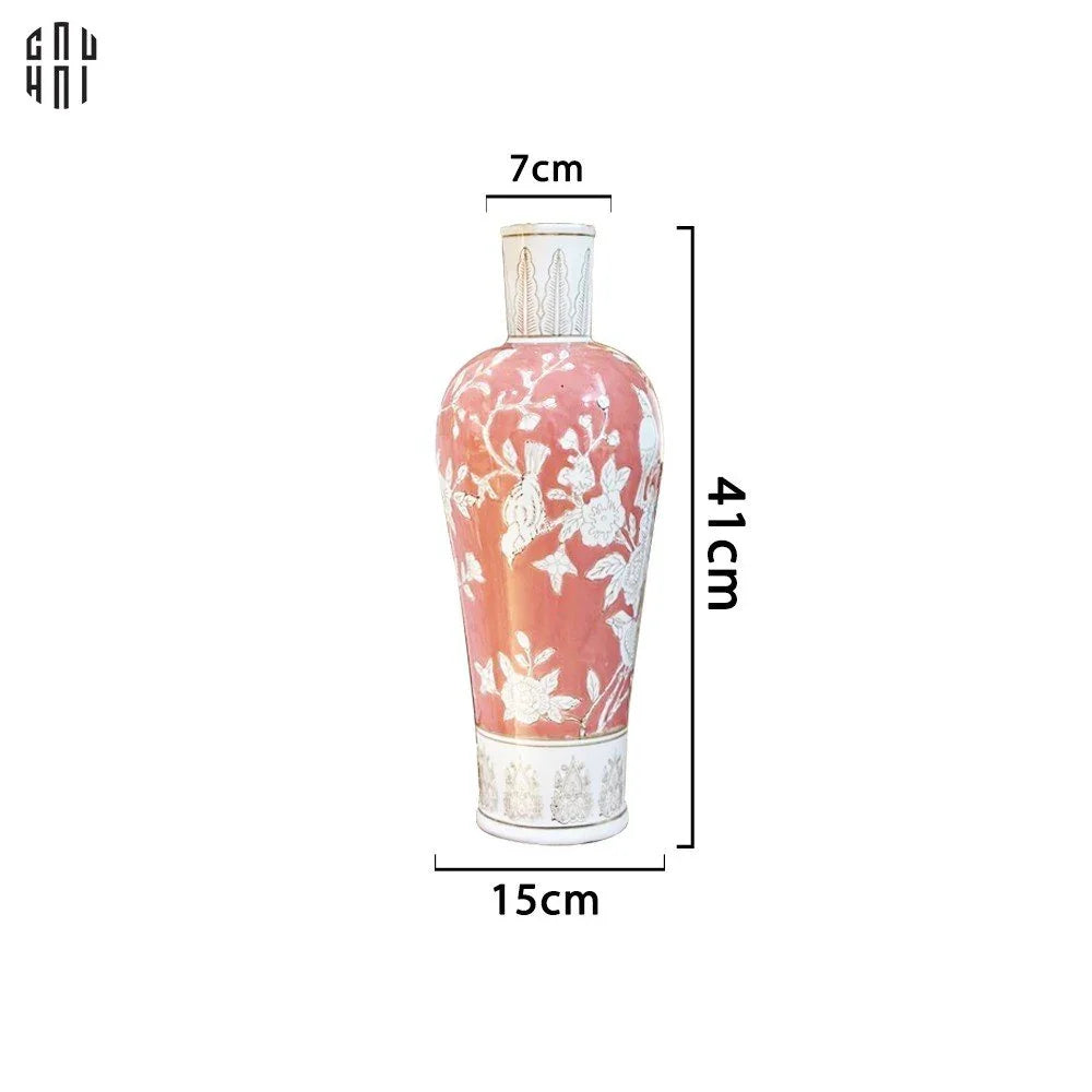 BÌNH HOA HỒNG XUÂN - CẬU HAI HOME DECOR