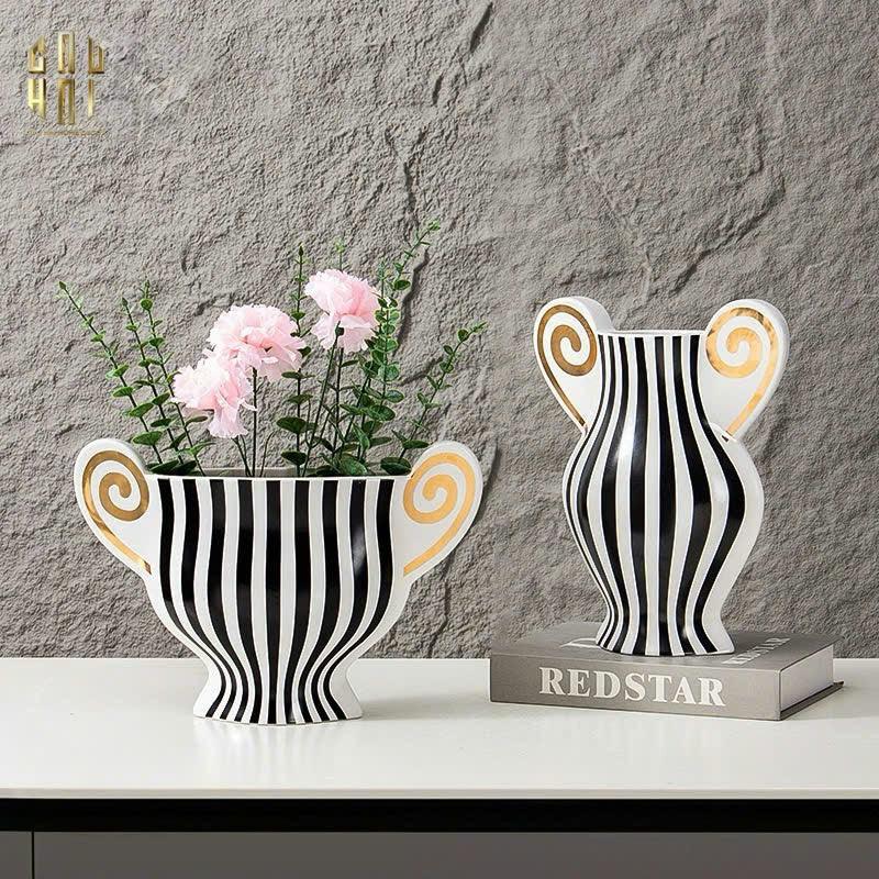 HOME COUTURE - BÌNH HOA RENAISSANCE GRECQUE SOHO CHIC S22/S36 - CẬU HAI HOME DECOR