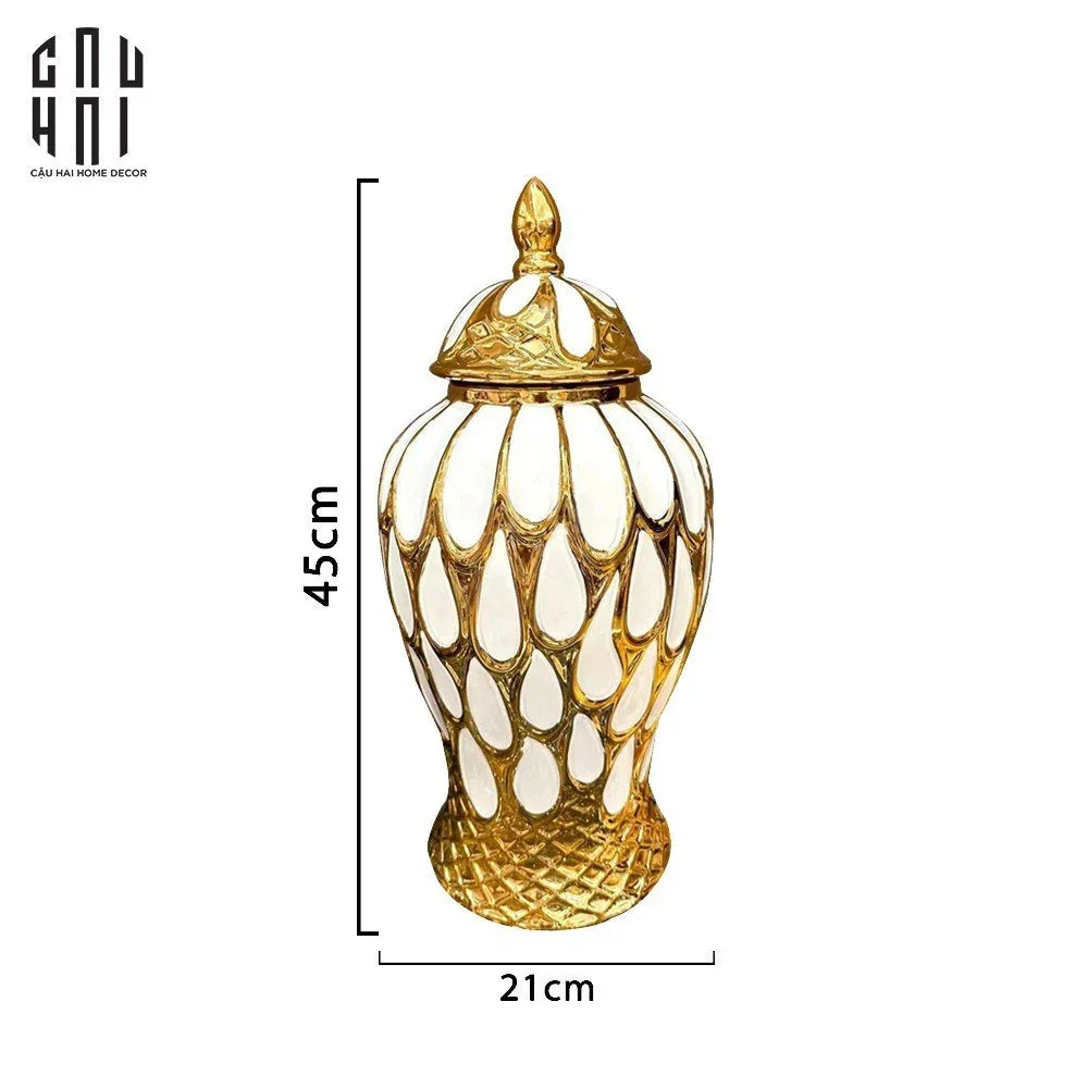 Bình Hoa Lorius S45-CẬU HAI HOME DECOR