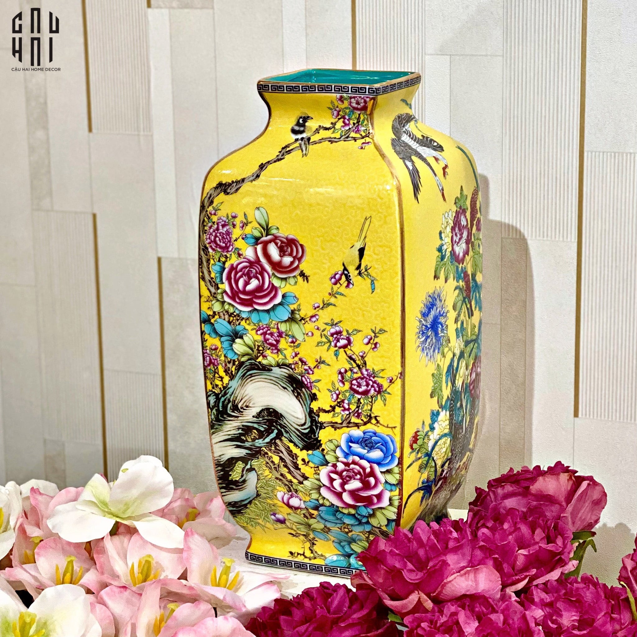 HOME COUTURE - BÌNH HOA MẪU ĐƠN MINH HOÀNG - CẬU HAI HOME DECOR