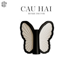 Bình Hoa Papillon - Blanc Et Noir Ss25-CẬU HAI HOME DECOR