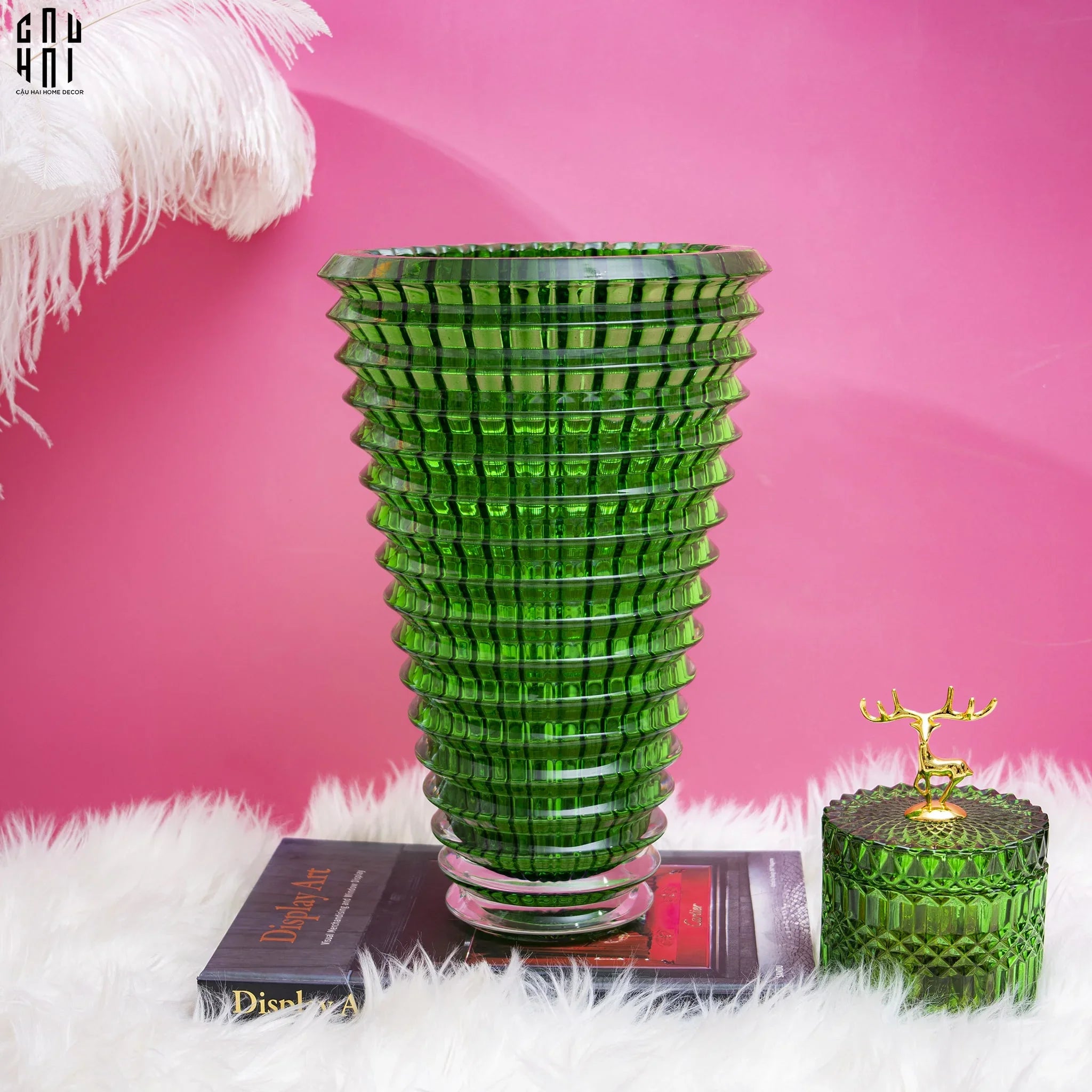 BÌNH HOA PHA LÊ BCR DANSE LE NUIT - FULL BOX-CẬU HAI HOME DECOR