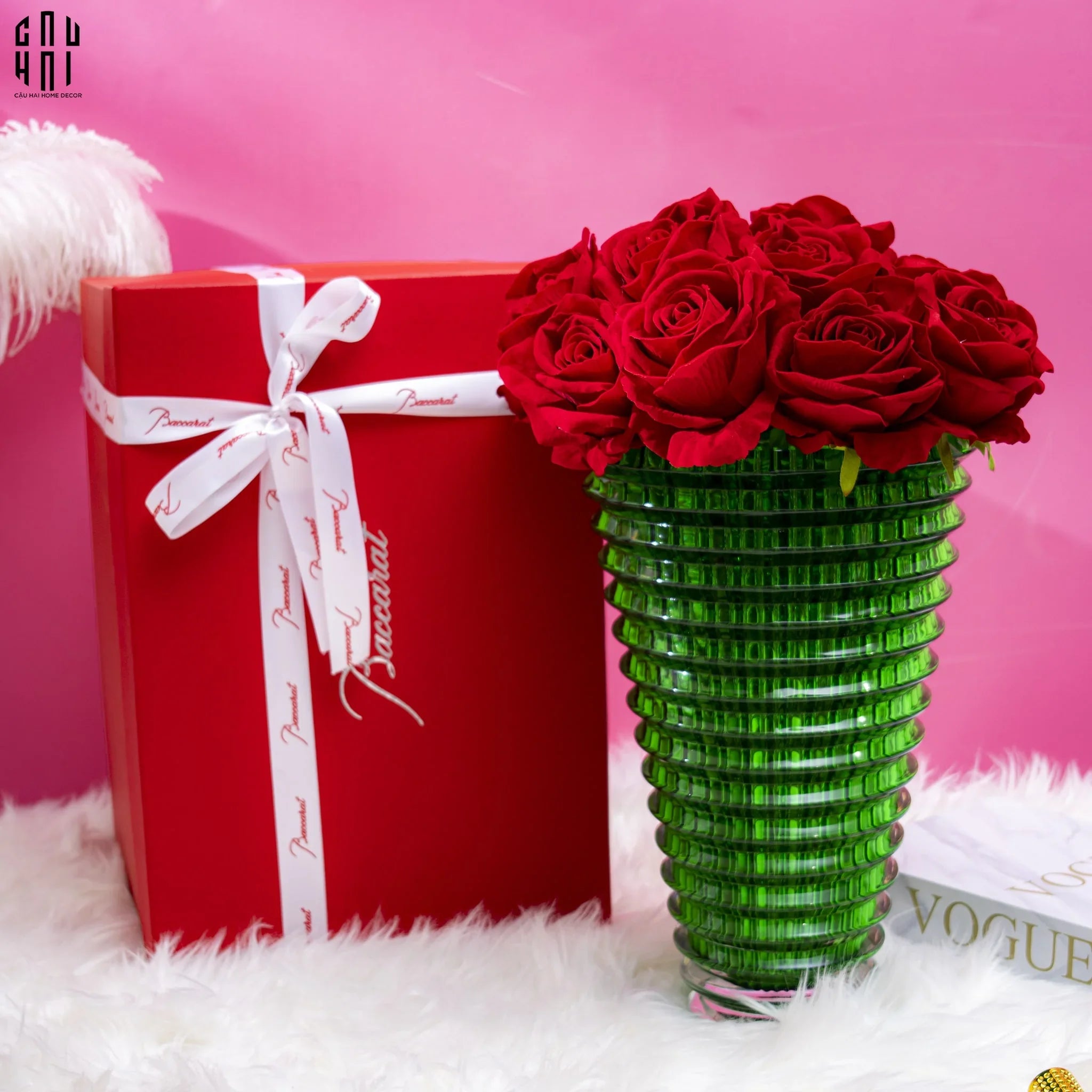 BÌNH HOA PHA LÊ BCR DANSE LE NUIT - FULL BOX-CẬU HAI HOME DECOR