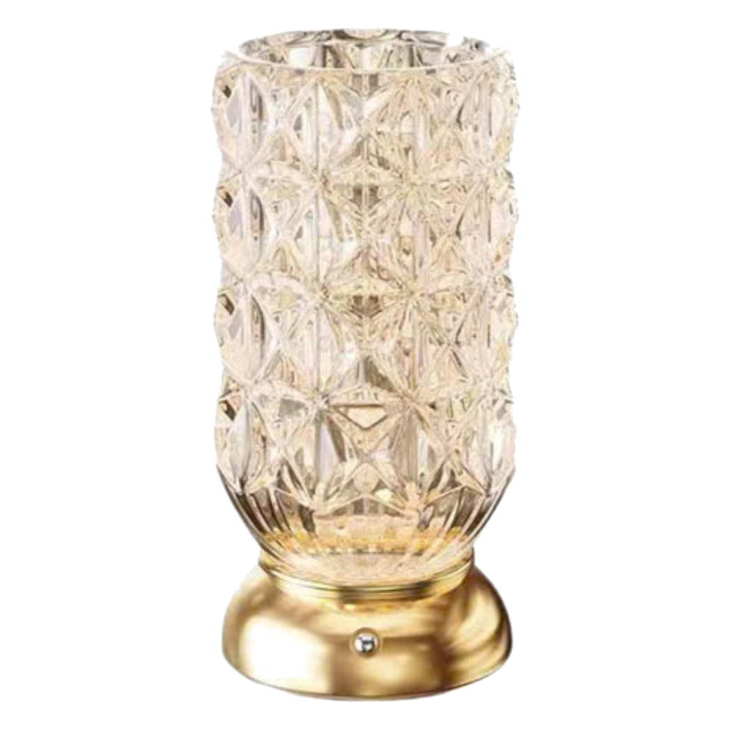 Bình Hoa Pha Lê Đèn LED Lumière Crystal Champagne H20-BÌNH HOA-CẬU HAI HOME DECOR-CẬU HAI HOME DECOR