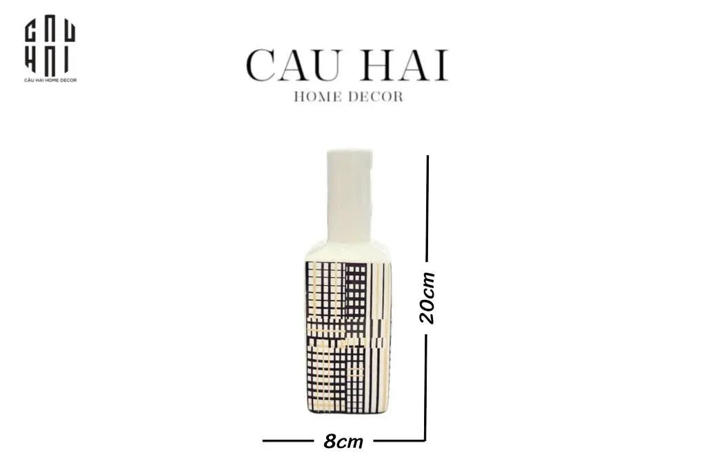 Bình Hoa Skyline Citycode 20-CẬU HAI HOME DECOR