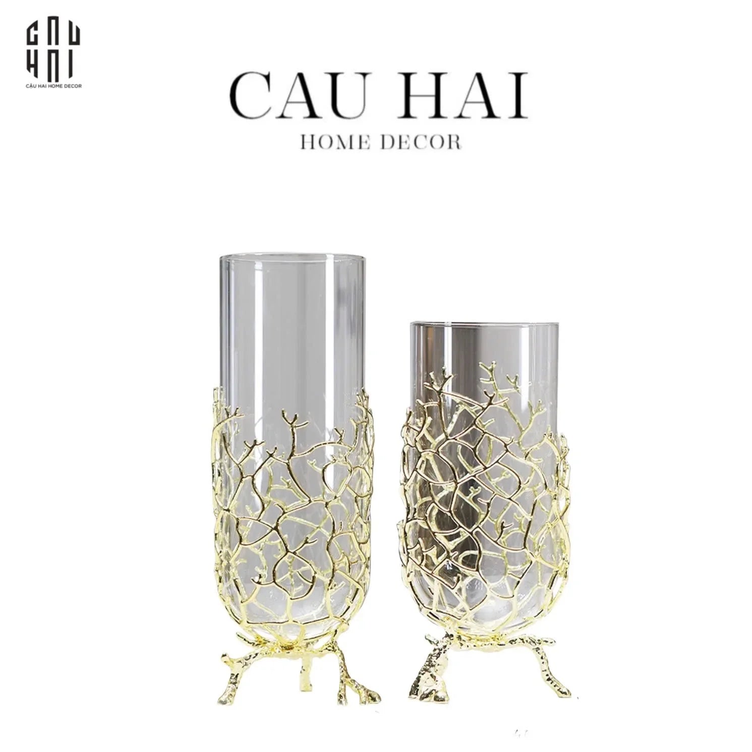 BÌNH HOA SPRING CORAL SIZE L VERS 2.0 - CẬU HAI HOME DECOR