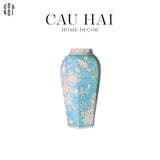 BÌNH HOA THIÊN HỰU LAM NGUYỆT-CẬU HAI HOME DECOR