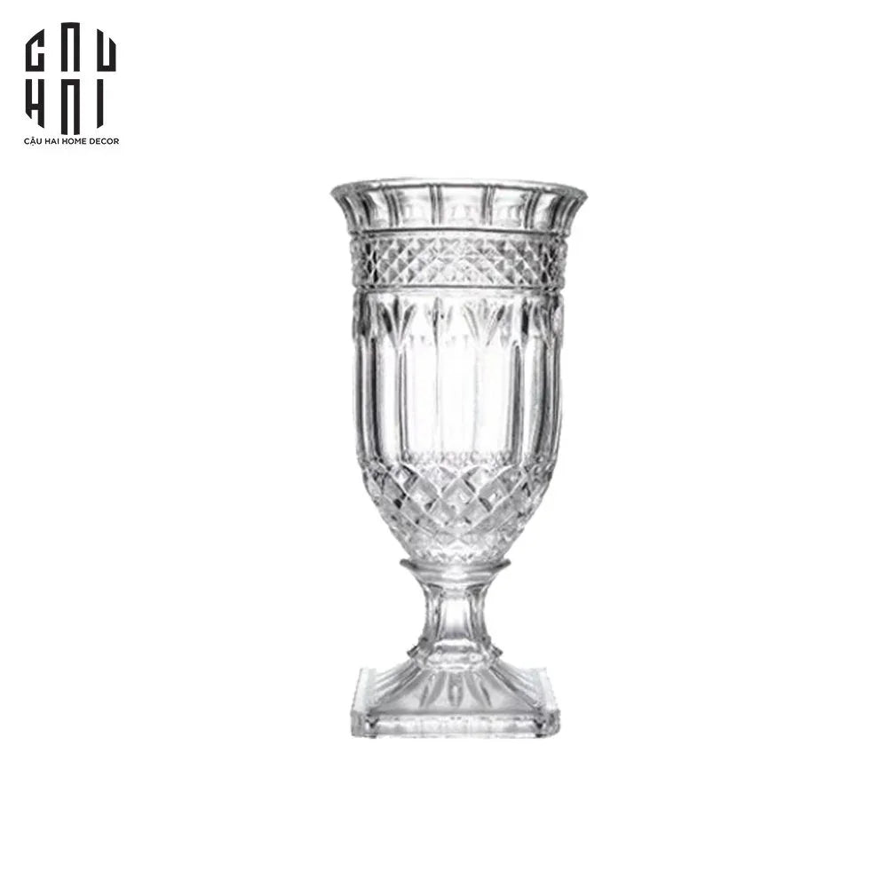 Bình Hoa Thuỷ Tinh Critalleries Saint Dupont H33-CẬU HAI HOME DECOR