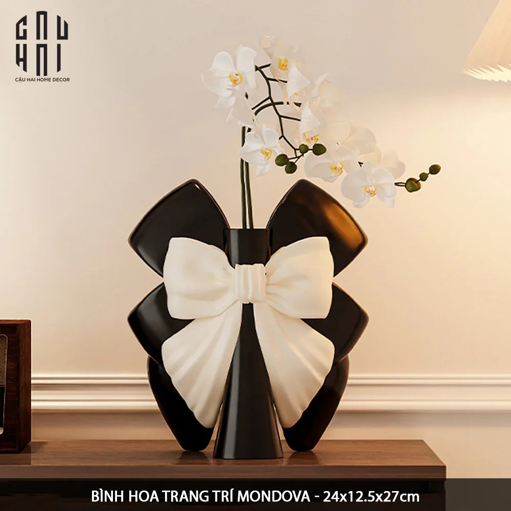 BÌNH HOA MADEMOISELLE PARISIAN MONDOVELLE H27-CẬU HAI HOME DECOR