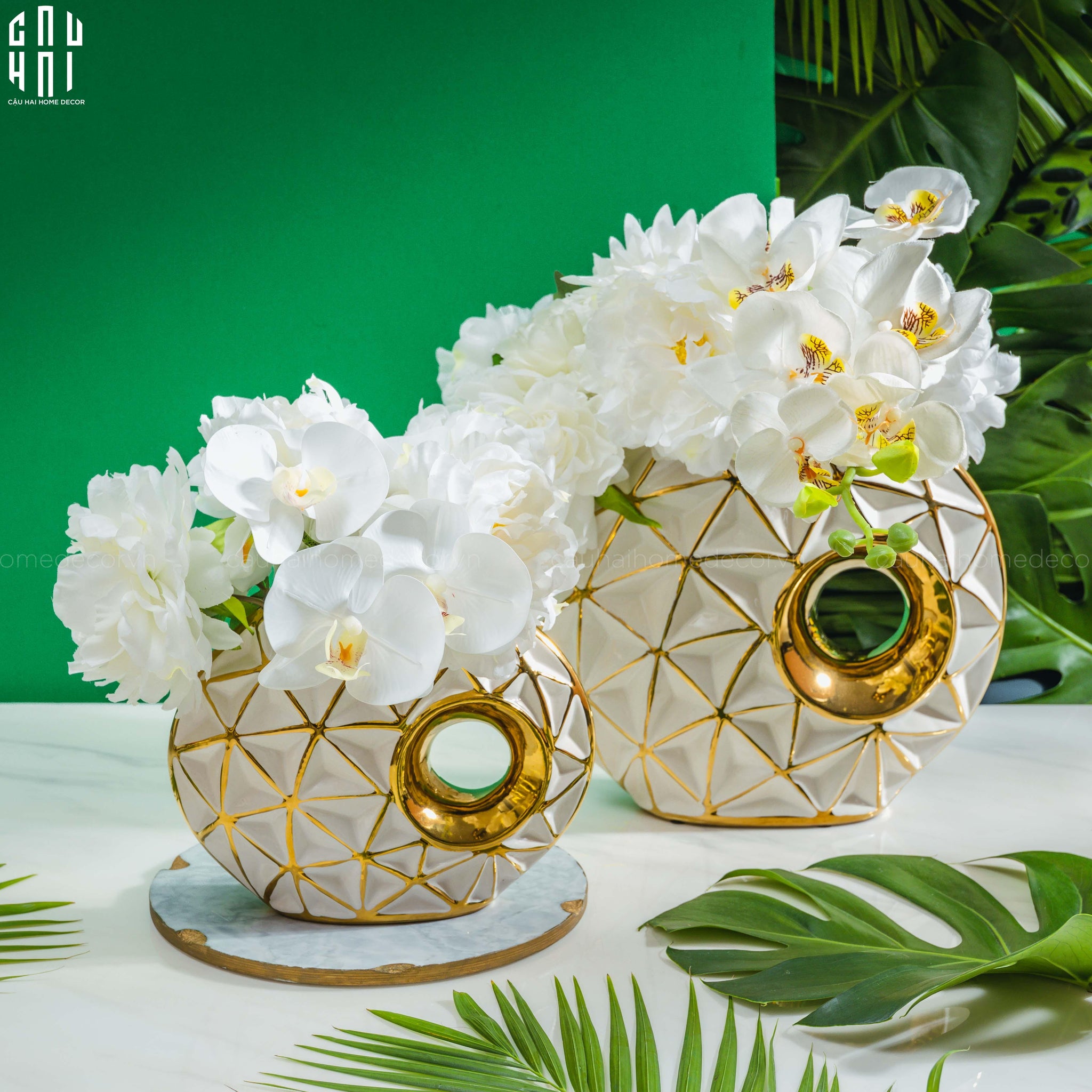 BÌNH HOA TRINITY S30 - CẬU HAI HOME DECOR