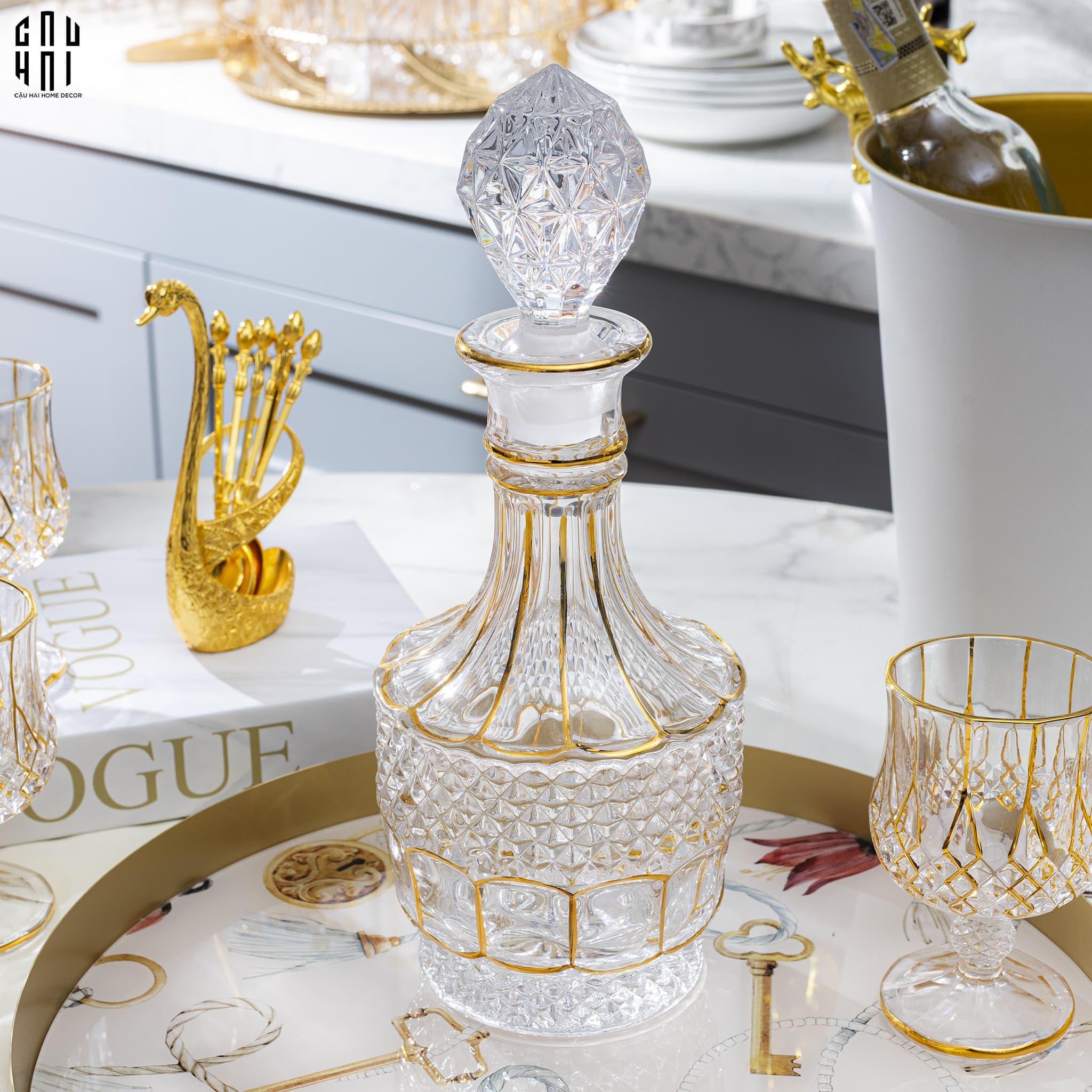 BÌNH RƯỢU HAMILTON SS25-CẬU HAI HOME DECOR