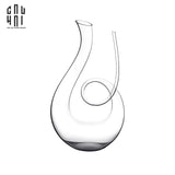 BÌNHTHỞ RƯỢU - DECANTER SPIRAL 1300ML STEAMWARE-CẬU HAI HOME DECOR