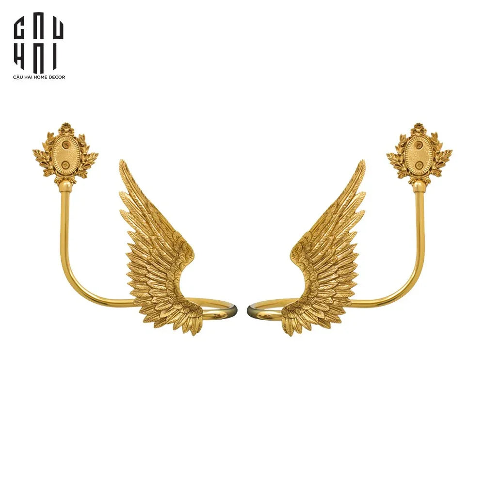 BRASSON FEATHER CURTAIN-CẬU HAI HOME DECOR