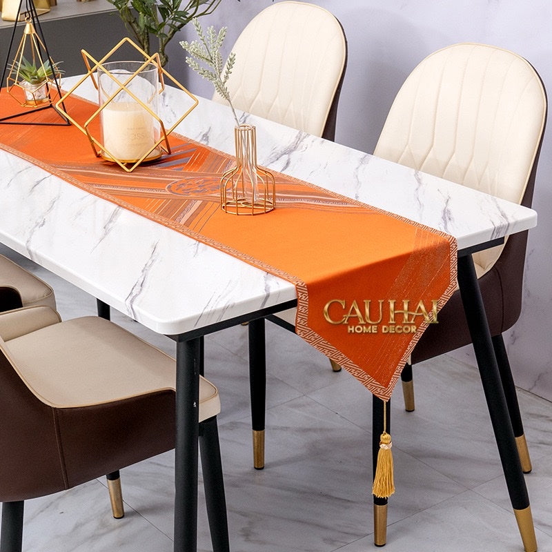 KHĂN TRẢI BÀN GLOIRE IMPÉRIALE TERRA TABLE RUNNER 30X210 - CẬU HAI HOME DECOR