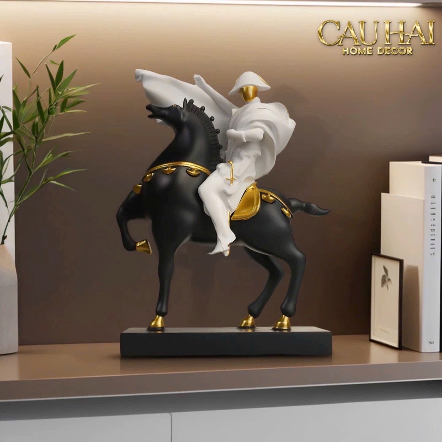 TƯỢNG HOÀNG ĐẾ CHINH PHẠT EMPEREUR NAPOLÉON IMPÉRIALE CONQUÊTE - JOUR / NUIT - CẬU HAI HOME DECOR