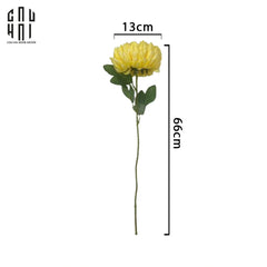 Cành Cúc Mẫu Đơn Vàng-CẬU HAI HOME DECOR