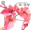CÀNH HOA HỒNG MÔN - SUPER PINK-CẬU HAI HOME DECOR