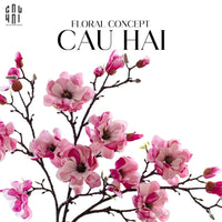 Cành Hoa Mộc Lan Magnolia Grandiflora-CẬU HAI HOME DECOR