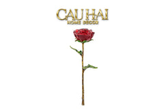 Cành Hoa Pha Lê Rose Éternelle – Crimson-CẬU HAI HOME DECOR