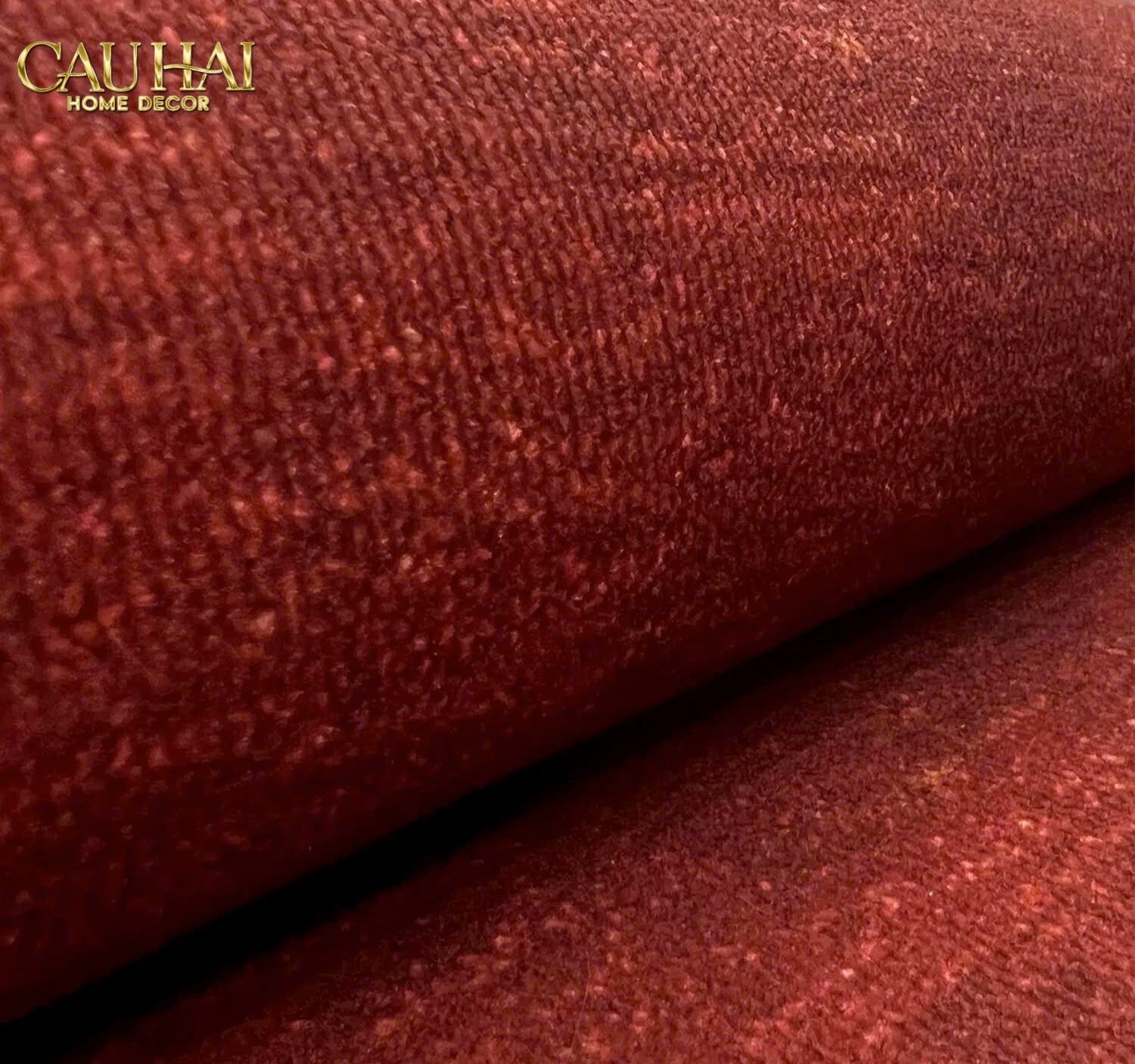 THẢM CỬA NHUNG BỈ 100X140 - LUXUEUX VELOUR TAPIS PIVOINE DU PALAIS - CẬU HAI HOME DECOR