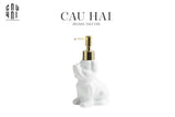 Chai Kit Nhà Tắm Puggy White 8x8x18-Set nhà tắm bathroom vanities-Đối tác tại Trung Quốc theo từng đơn đặt hàng-CẬU HAI HOME DECOR