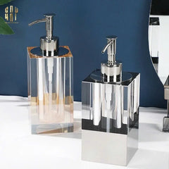 Chai Kit Pha Lê Bathroom Vanities Cristalleries Facetté – Smoky 8x18 160ML-CẬU HAI HOME DECOR