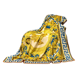 Chăn Blanket Velvet Baroque Platinum 150x150-Chăn Blanket-Cậu Hai Home Decor-CẬU HAI HOME DECOR