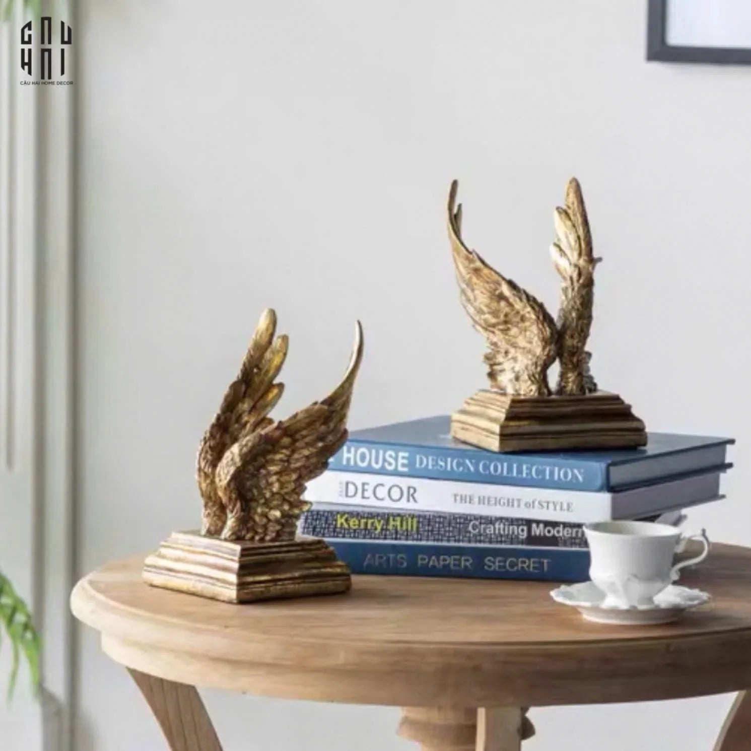 CHẶN SÁCH GABRIEL BRONZE-CẬU HAI HOME DECOR