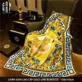 CHĂN SOFA CAO CẤP GOLD LINE BAROCCO VELVET BLANKET 150. - CẬU HAI HOME DECOR