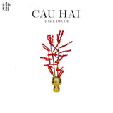 FÊTES COUTURE - CHẬU ĐÀO ĐÔNG GUIRLANDES WINTERBERRY HOLLY-CẬU HAI HOME DECOR