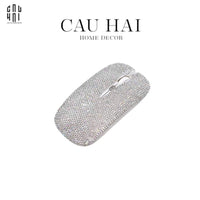 Chuột Máy Tính Không Dây - Magic Mouse Diamond Bling Bling-CẬU HAI HOME DECOR
