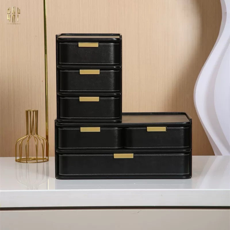 COMBO 2 HỘP LƯU TRỮ DA PU MODERNING-CẬU HAI HOME DECOR