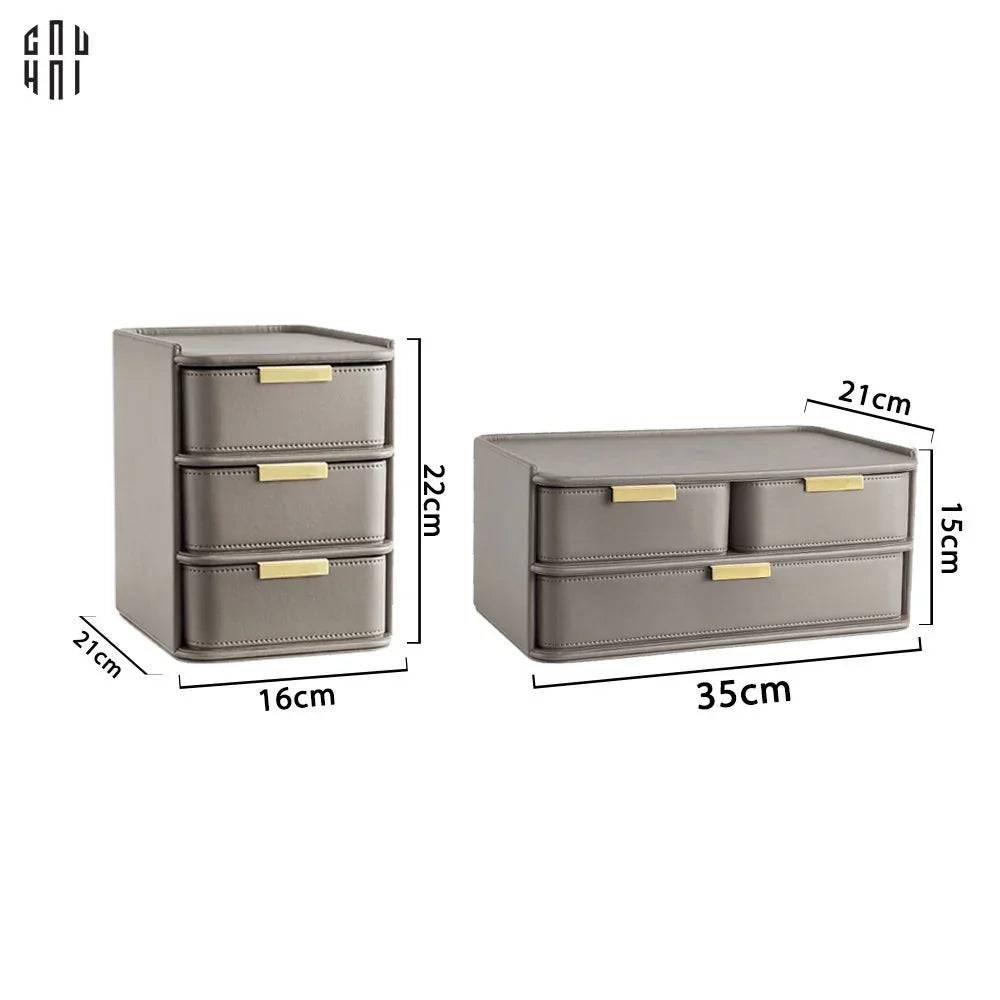 COMBO 2 HỘP LƯU TRỮ DA PU MODERNING-CẬU HAI HOME DECOR