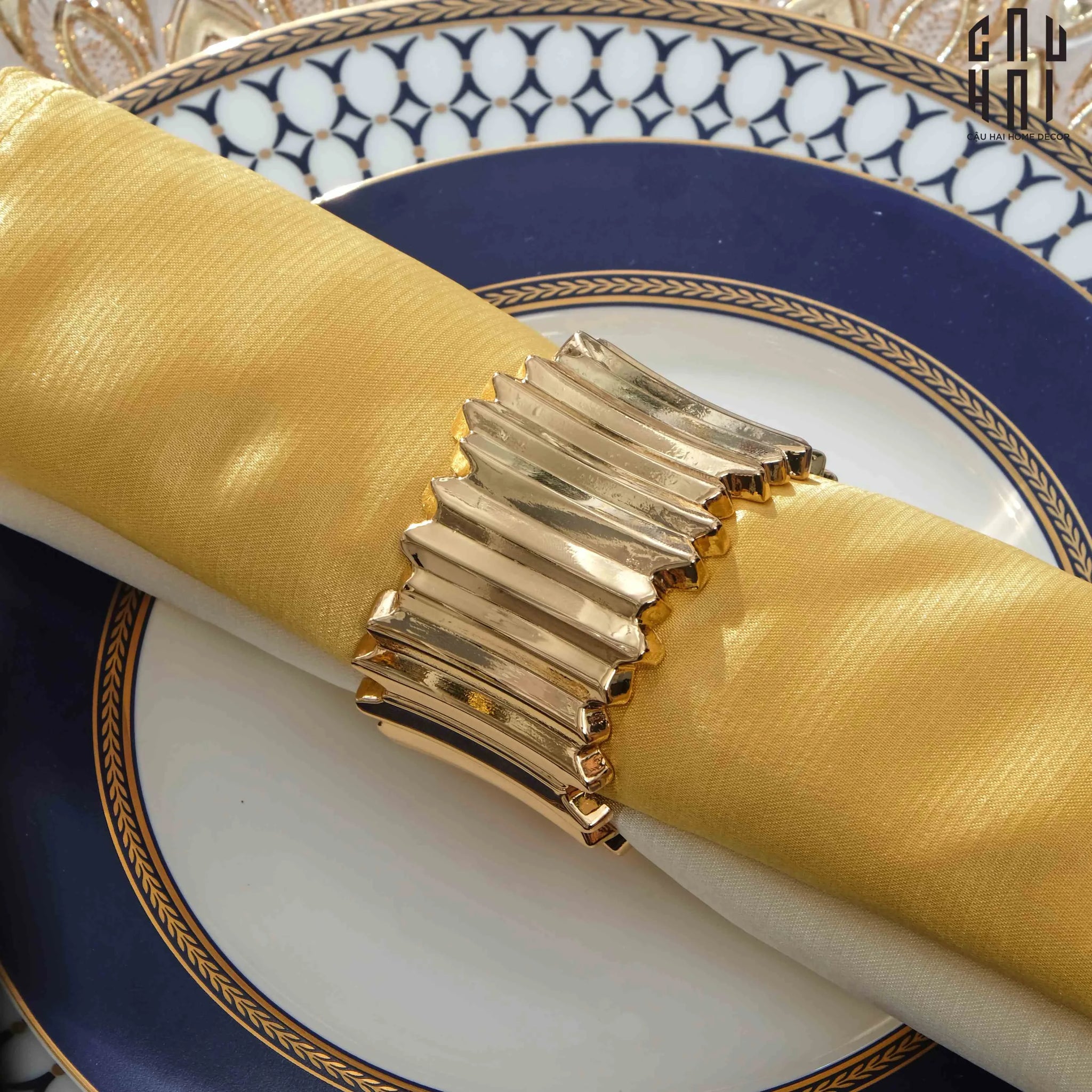 COSMO NAPKIN RING - CẬU HAI HOME DECOR