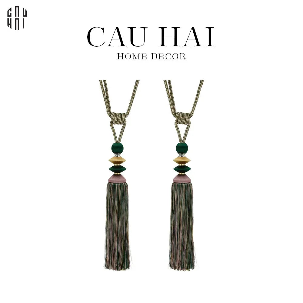 Cột Màn Athens Tassel Curtain Tieback 2Pcs - 85 Cm-CẬU HAI HOME DECOR