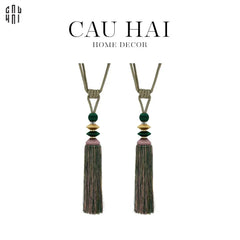 Cột Màn Athens Tassel Curtain Tieback 2Pcs - 85 Cm-CẬU HAI HOME DECOR
